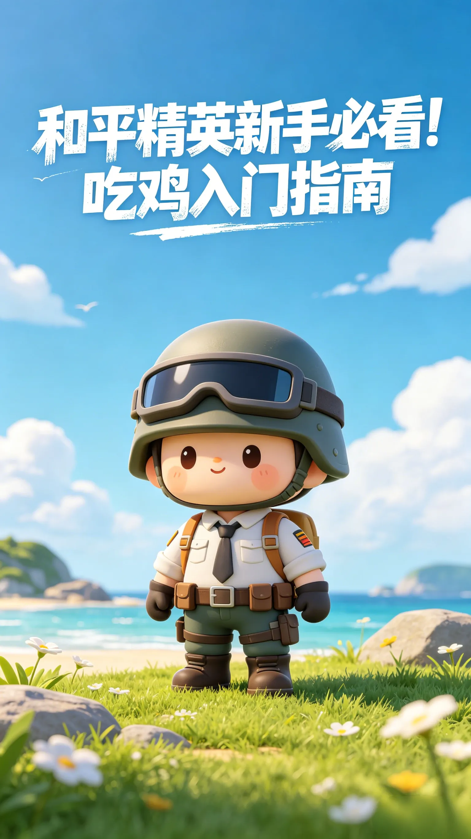 《和平精英》新手必看！为什么你总是“苟”不到最后？吃鸡入门指南，教你用“智商”碾压老玩家