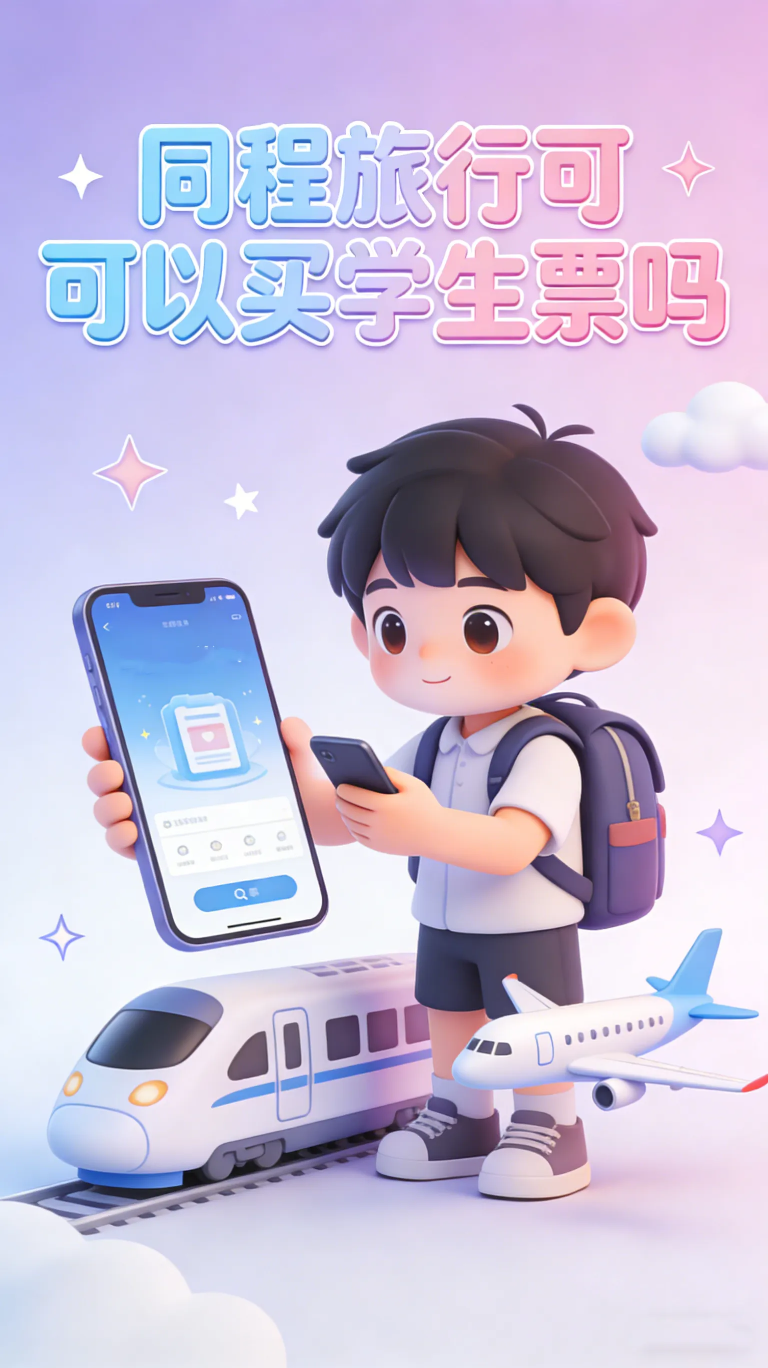 同程旅行学生票能省多少？实测机票立减20%，火车票5折起！附认证教程