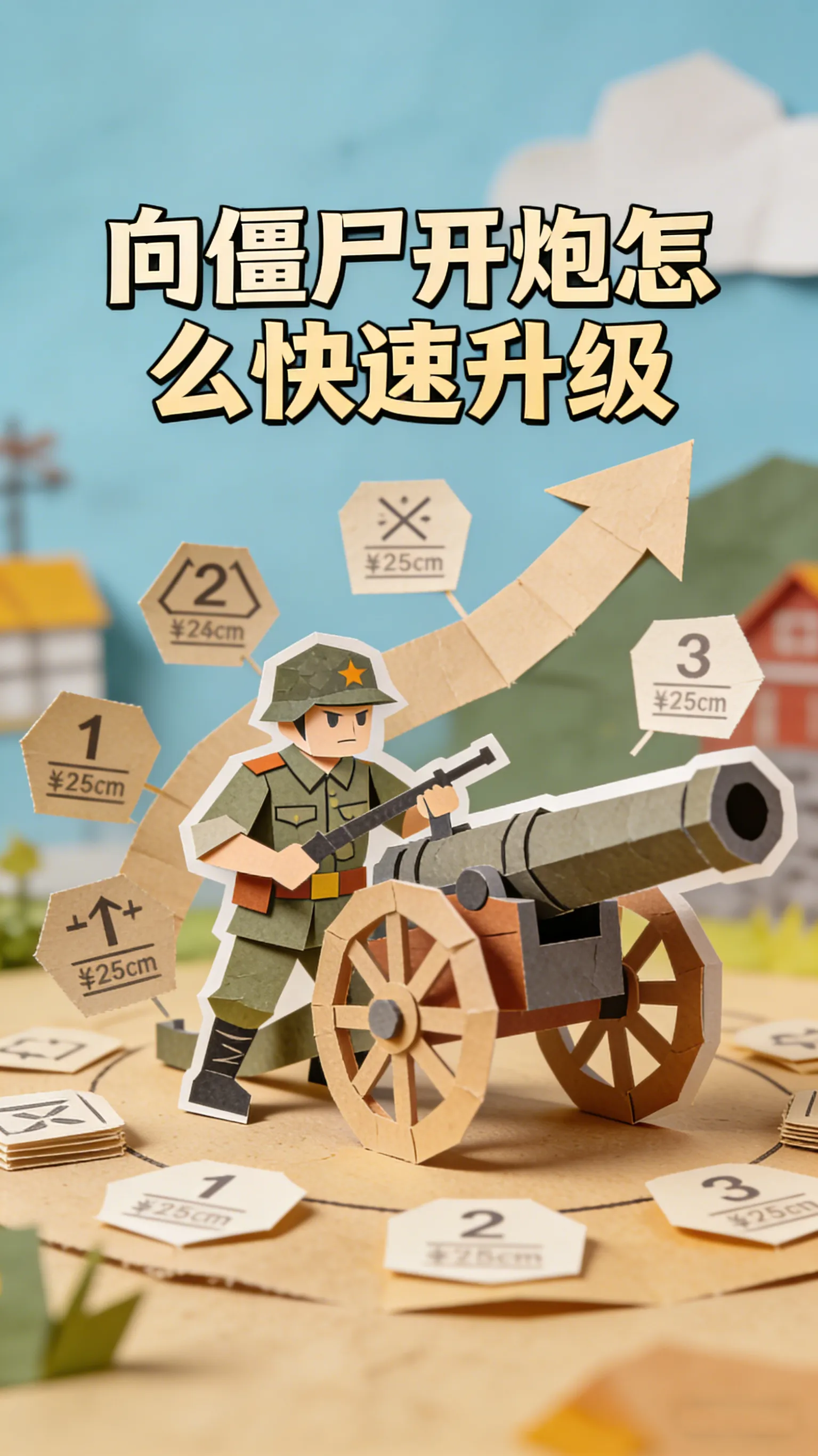 《向僵尸开炮》3天冲上50级：零氪玩家的“战力解锁”优先级全曝光