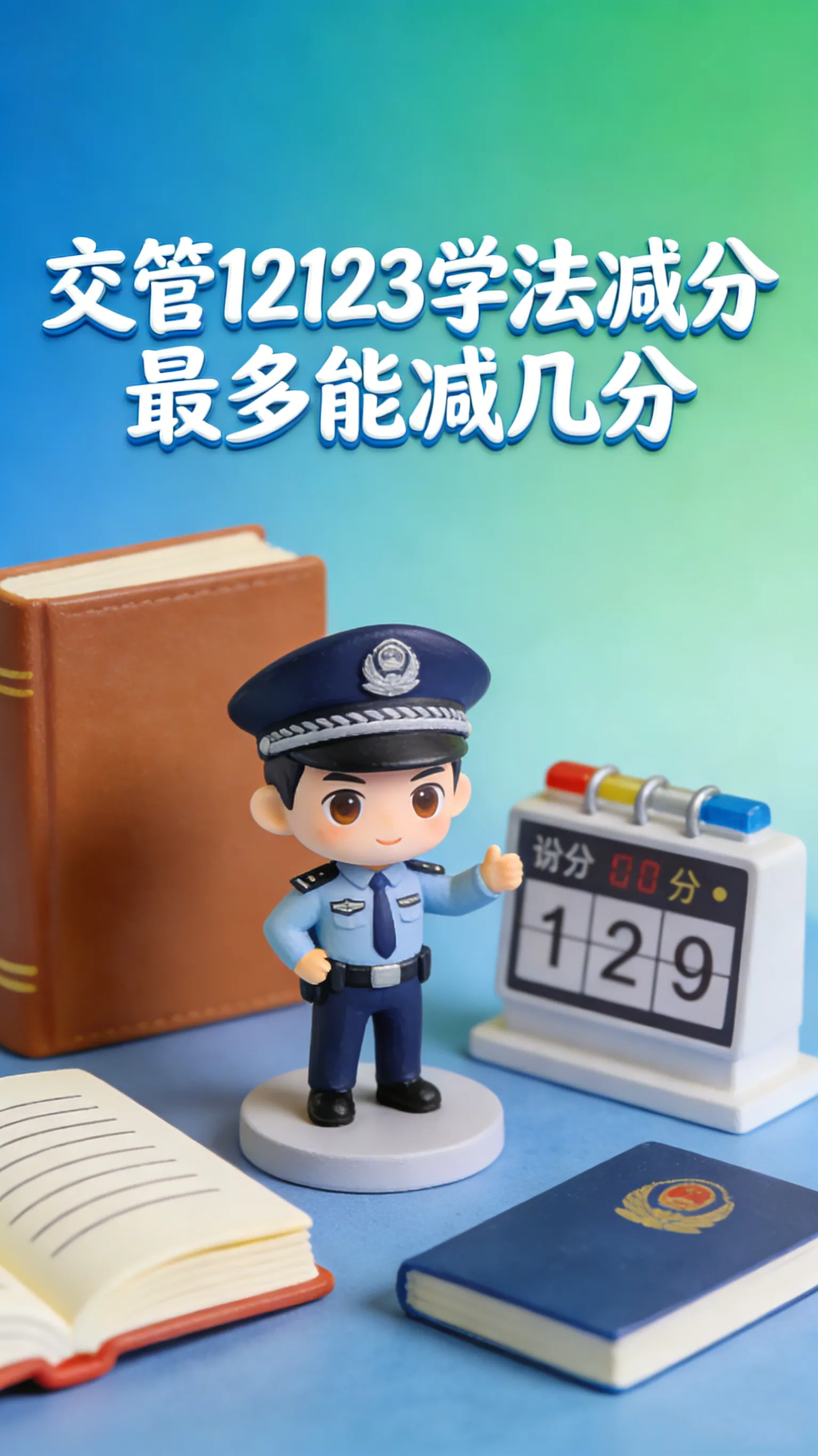 交管12123学法减分最多能减几分？答案是6分！附完整规则解读