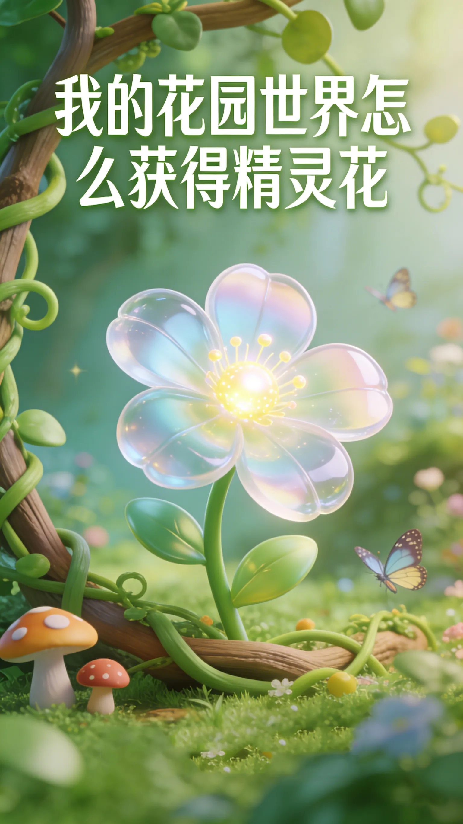我的花园世界精灵花全攻略：从怎么获得，到怎么养、怎么赚月令币