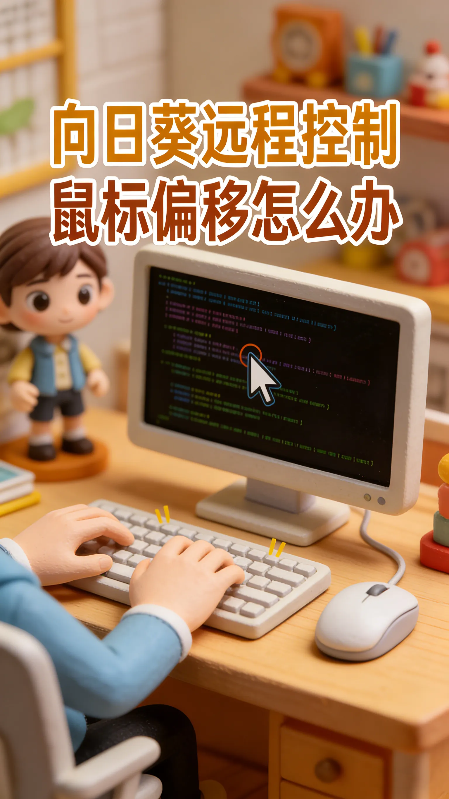 远控鼠标漂移原理分析：向日葵光标偏移的底层原因与终极解决方案