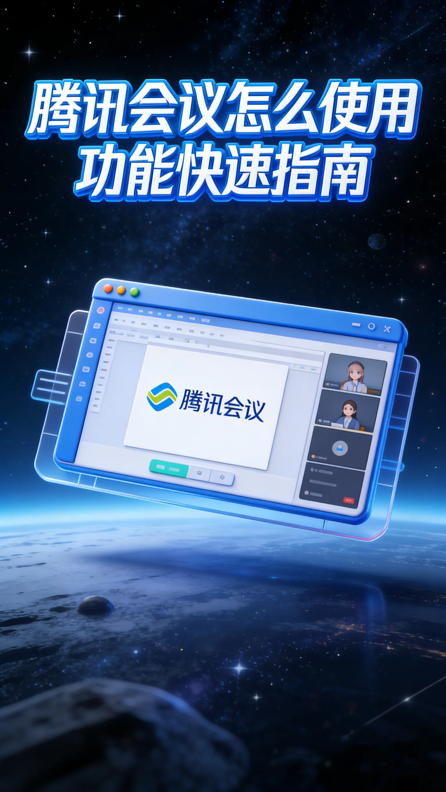 腾讯会议新手入门指南：从下载到主持，一份快速上手指南