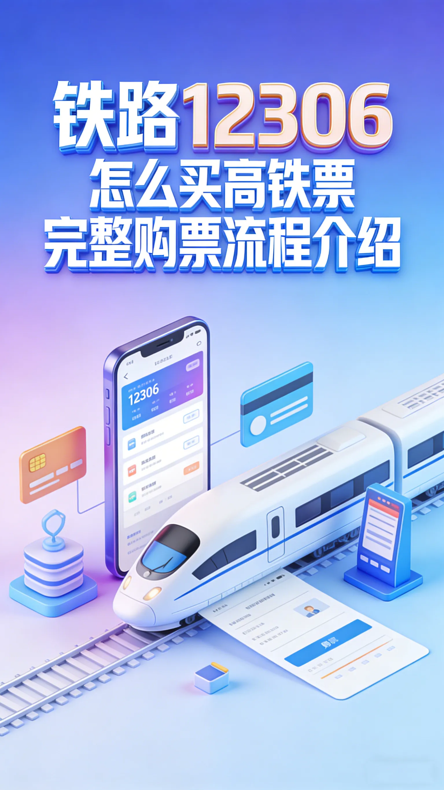 铁路12306怎么买高铁票？完整购票流程介绍，新手看完就能上手