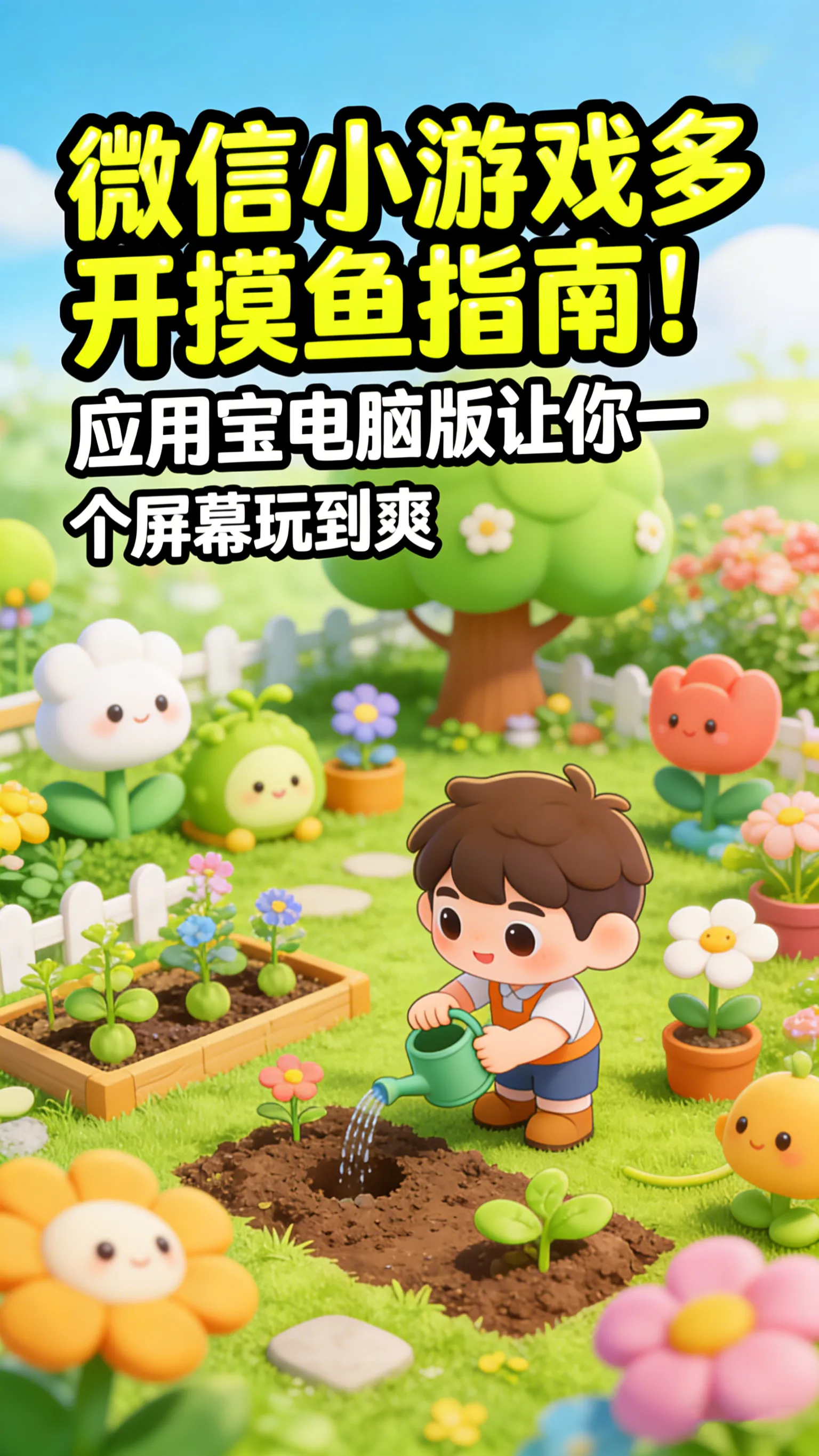微信小游戏多开摸鱼指南：应用宝电脑版让你一个屏幕玩到爽