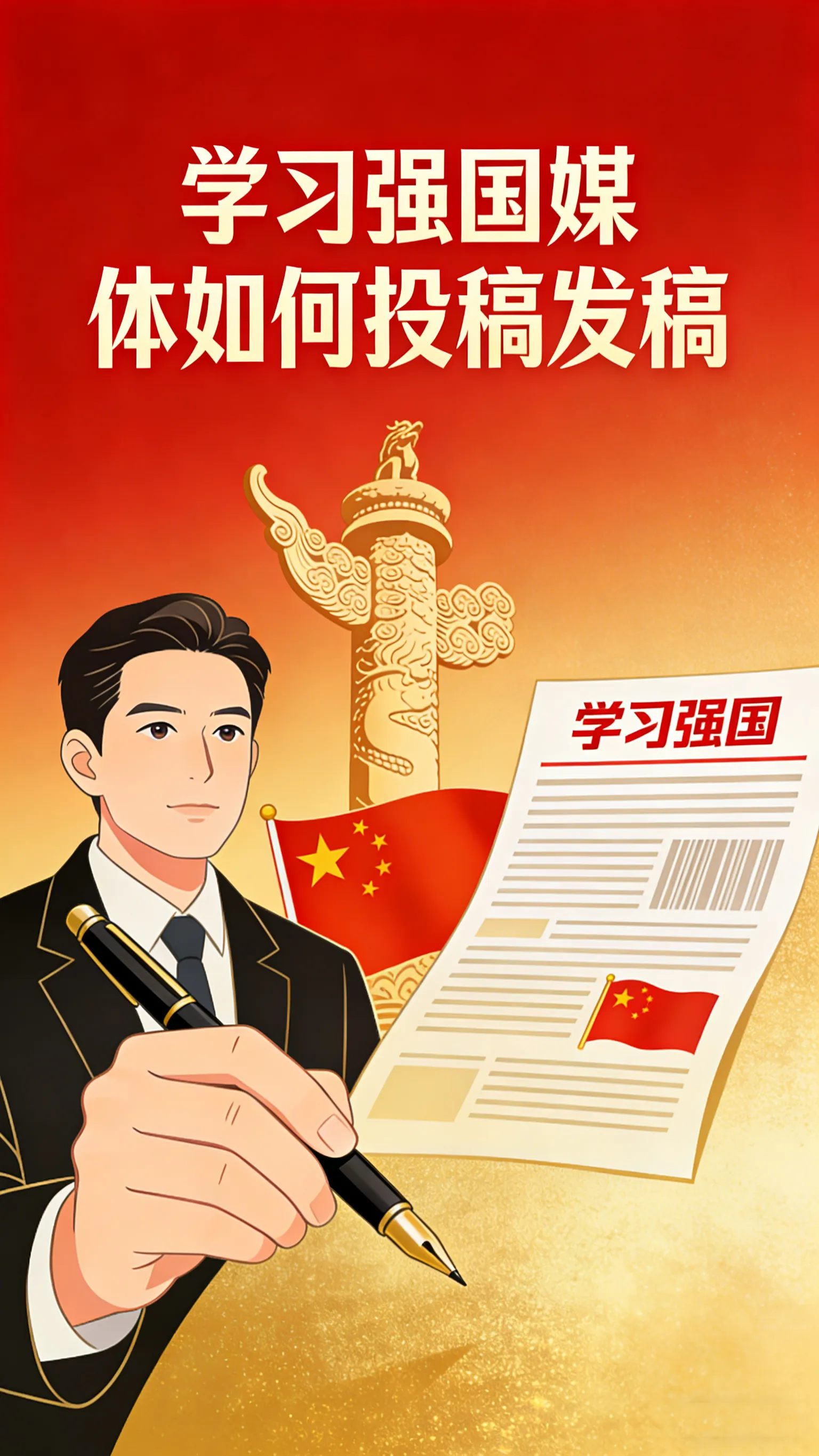 学习强国发稿完整教程：从注册到上稿，全流程演示