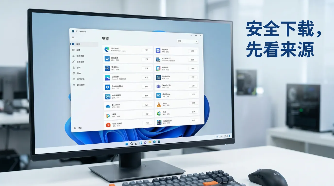 官方市场 vs 第三方下载站：PC应用宝安全装机为什么更省心
