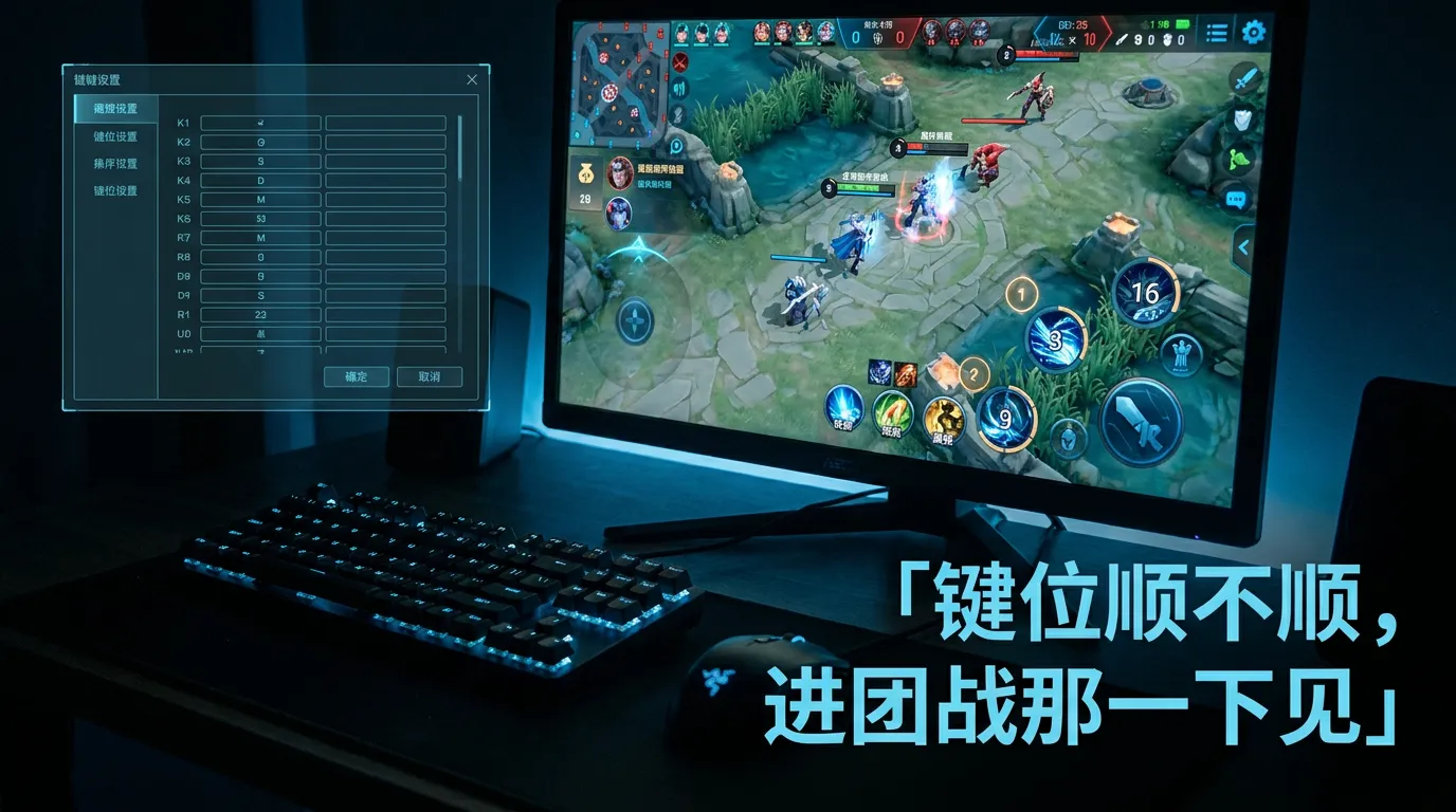 告别搓屏幕：用PC应用宝键鼠映射，电脑玩手游手感一步调顺