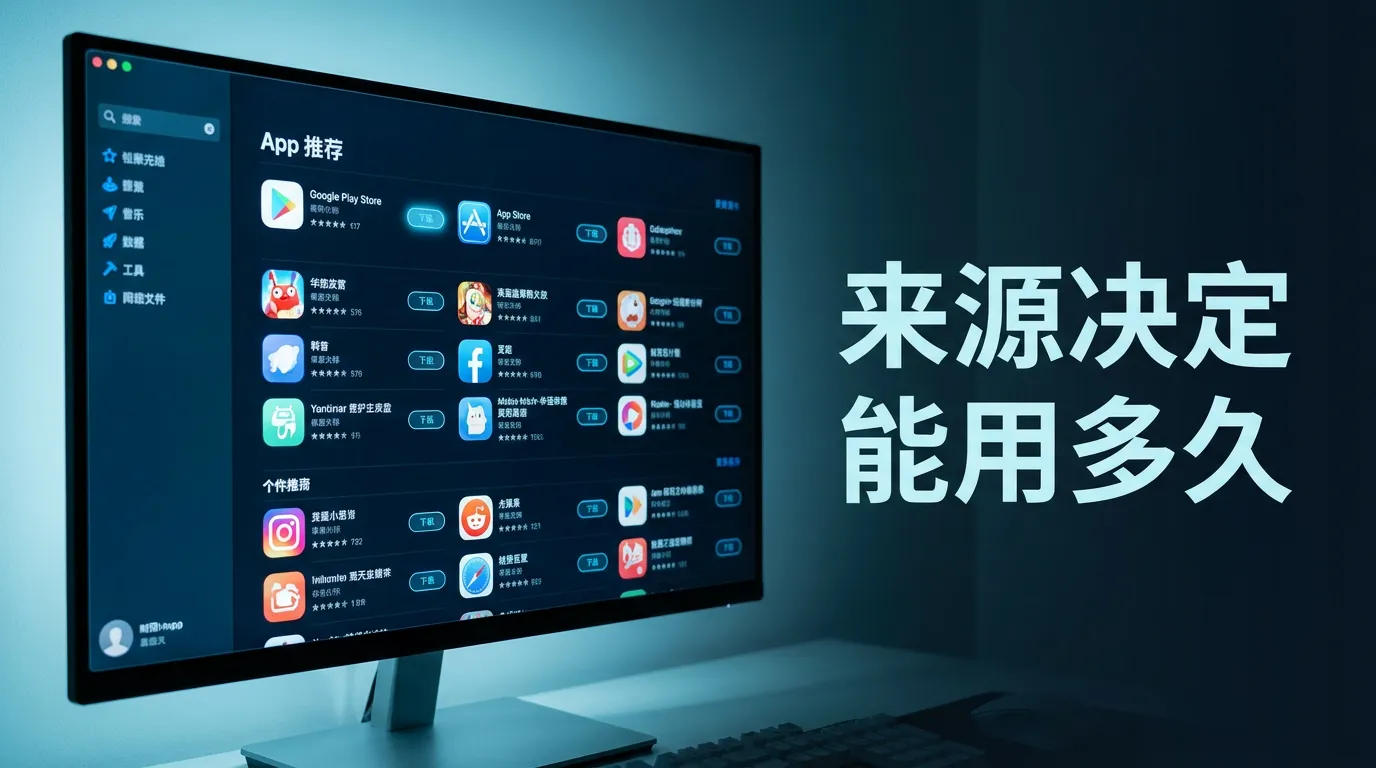 PC安卓模拟器怎么选：先看应用从哪来，再看谁在管更新