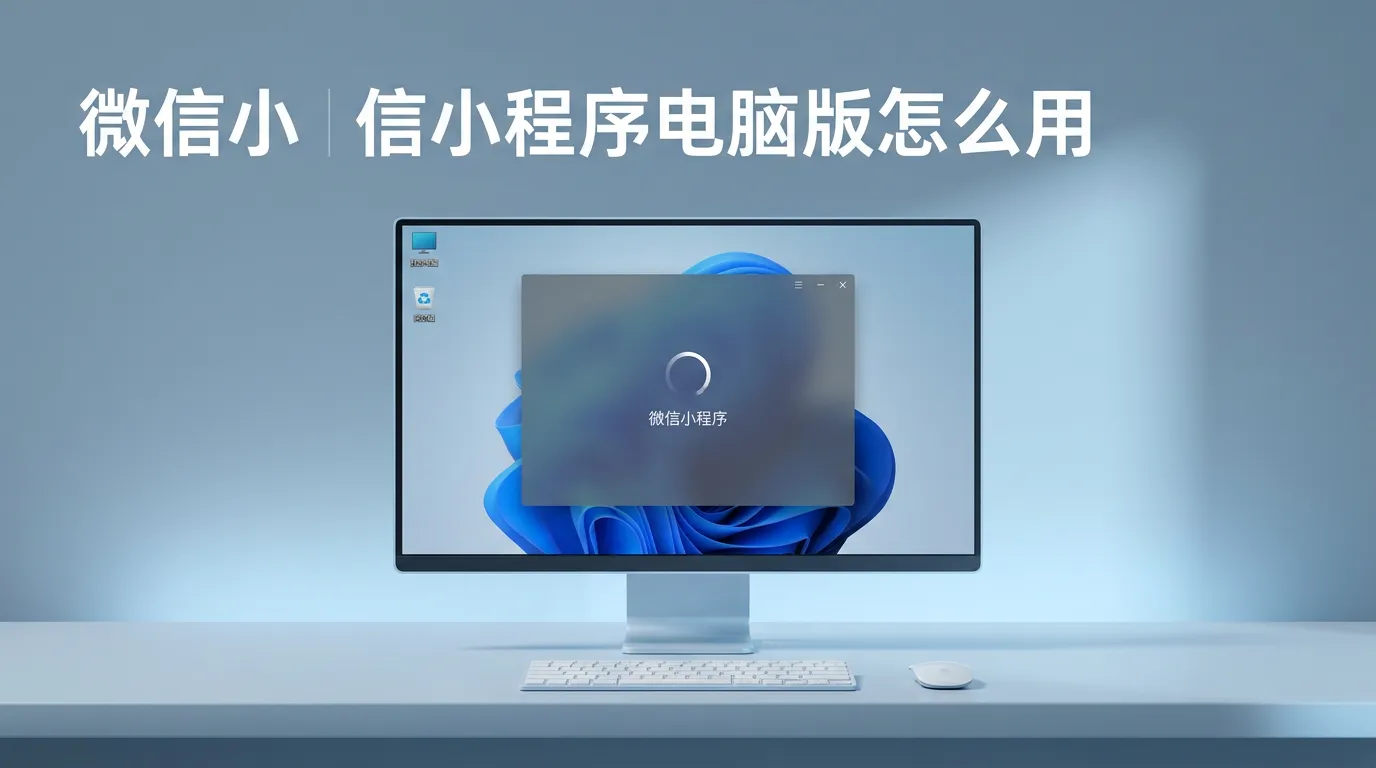 微信小程序电脑版怎么用：微信内打开 vs 应用宝独立窗口运行