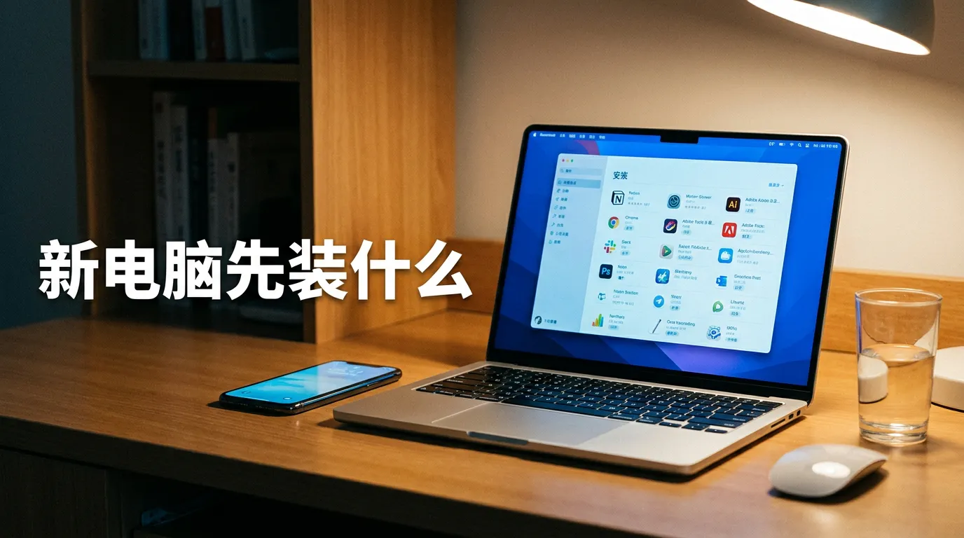 装机只配硬件不够：开学清单少的一栏，PC应用宝让电脑跑手机应用